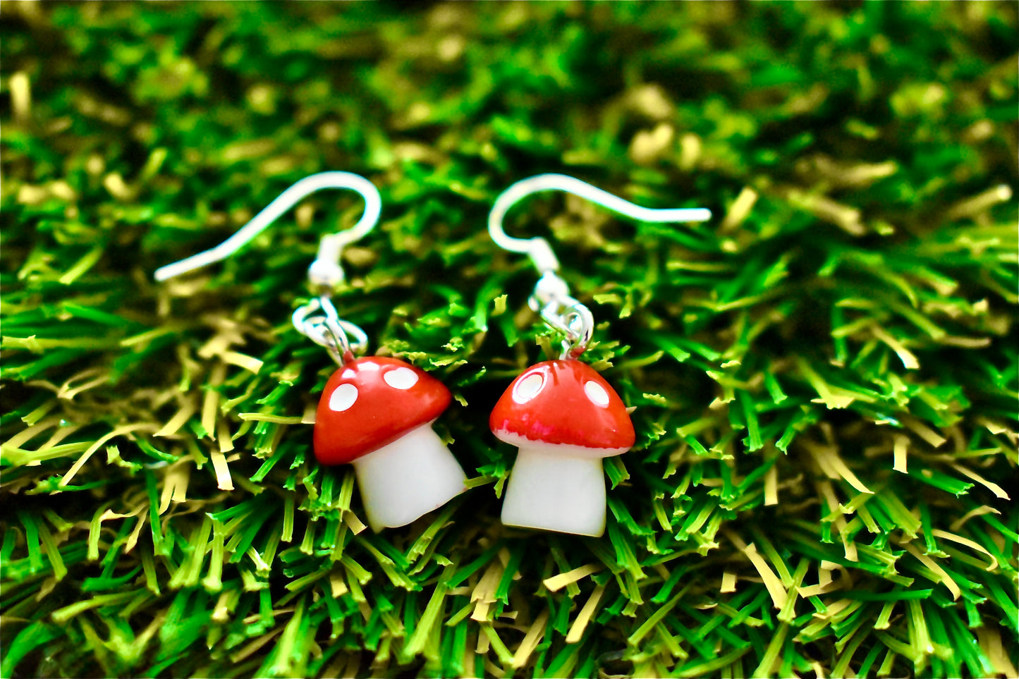 Mushroom Earrings