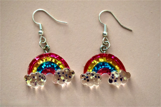 Sparkle Rainbow Earrings