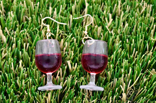 Wine Glasses Earrings