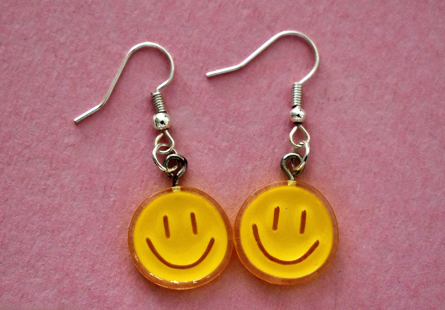 Colourful Smiley Earrings